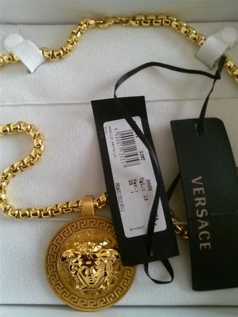 replica versace chain|authentic versace jewelry.